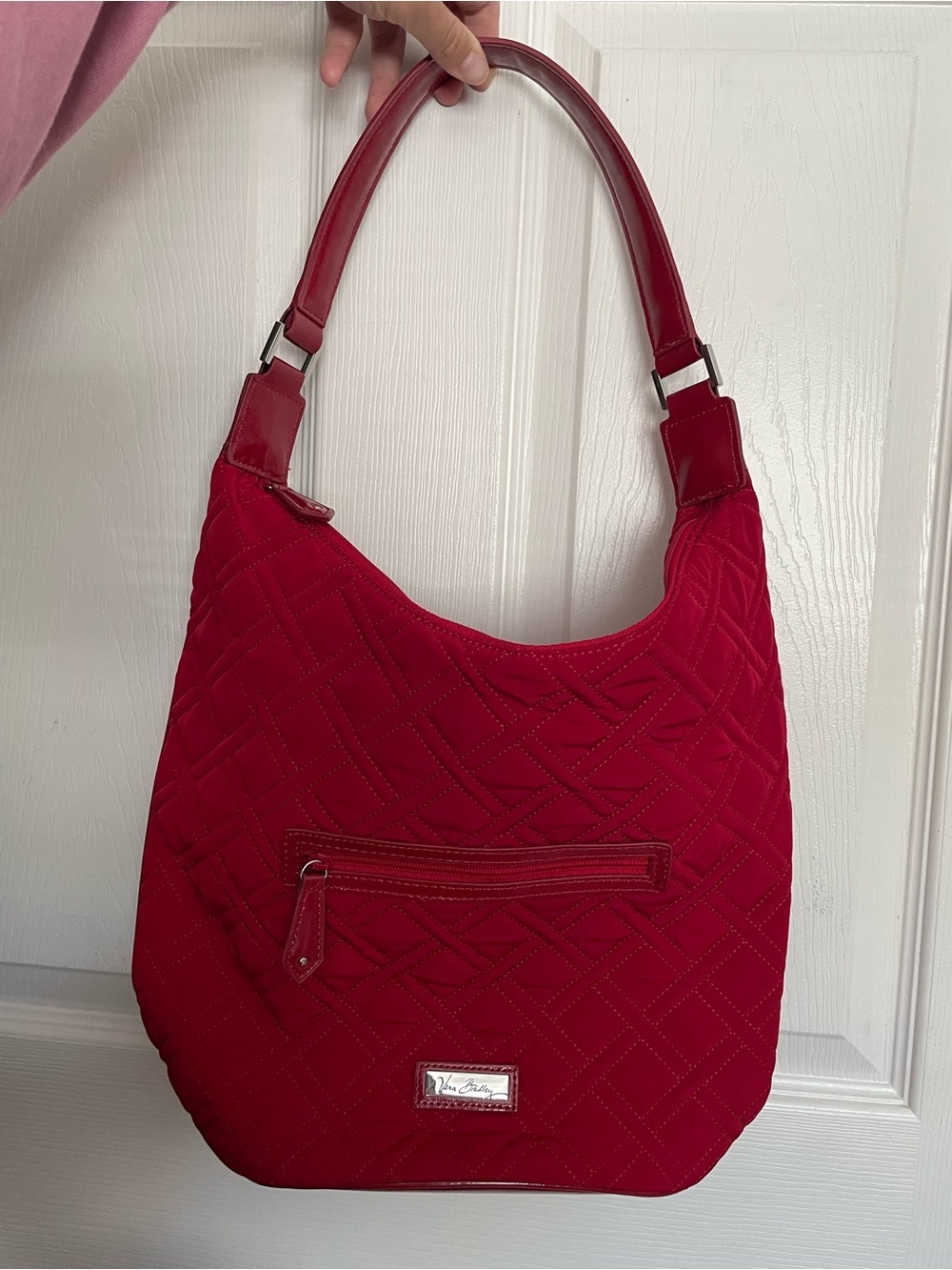NWOT Vera Bradley Piper Hobo bag in Tango Red Quilted